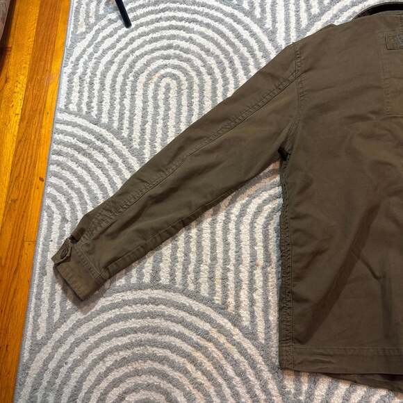 Vintage Abercrombie & Fitch Sentinel Military Field Jacket Olive Green - Picture 10 of 12